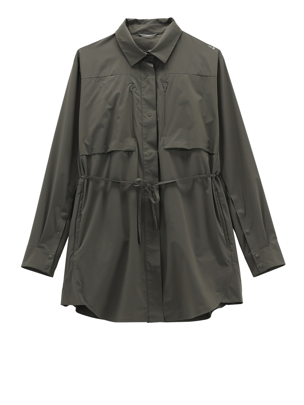 Camicia Casual Jeanne Baret Sumatra da Donna - Verde