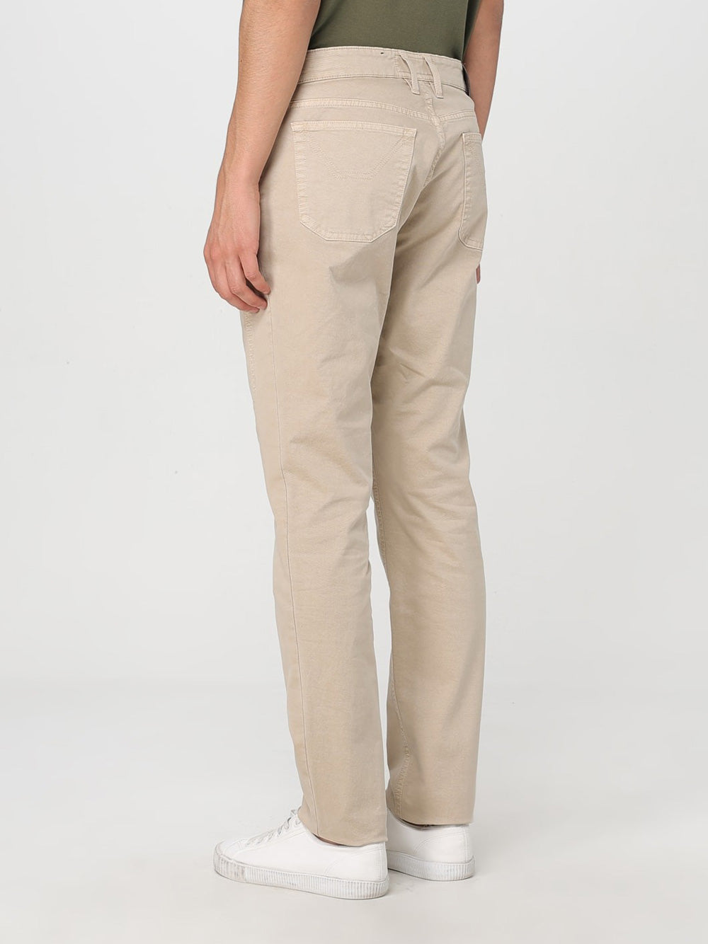 Pantalone 5 Tasche Jeckerson James Skinny da Uomo - Beige