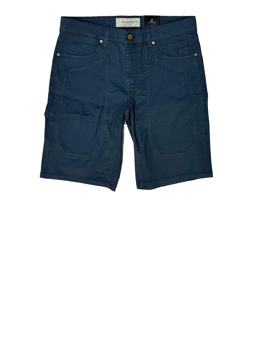 Bermuda Casual Jeckerson Jayden Slim da Uomo - Blu