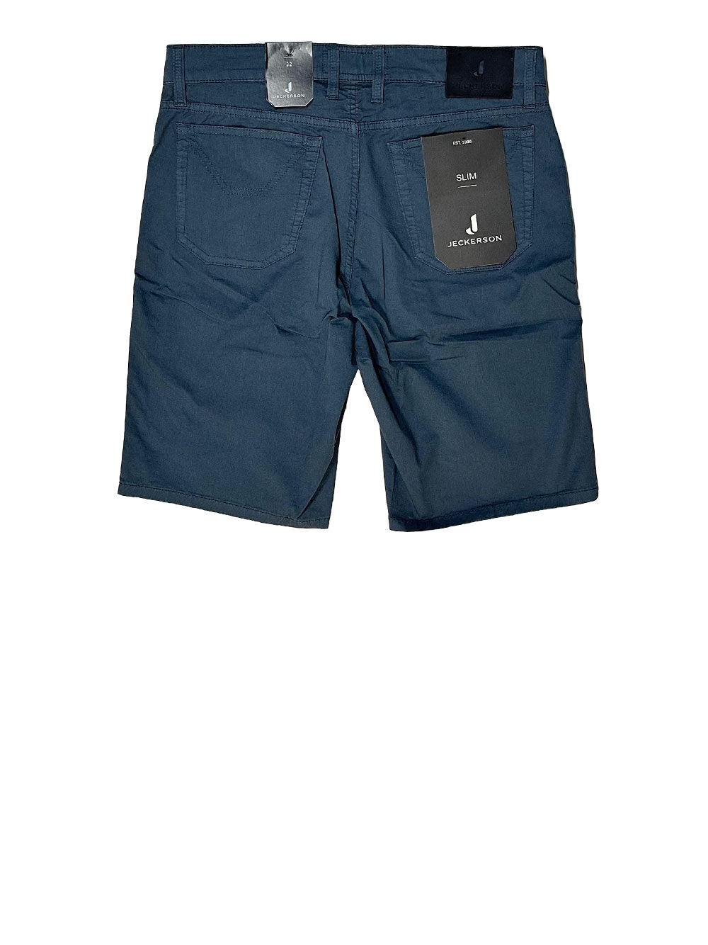 Bermuda Casual Jeckerson Jayden Slim da Uomo - Blu