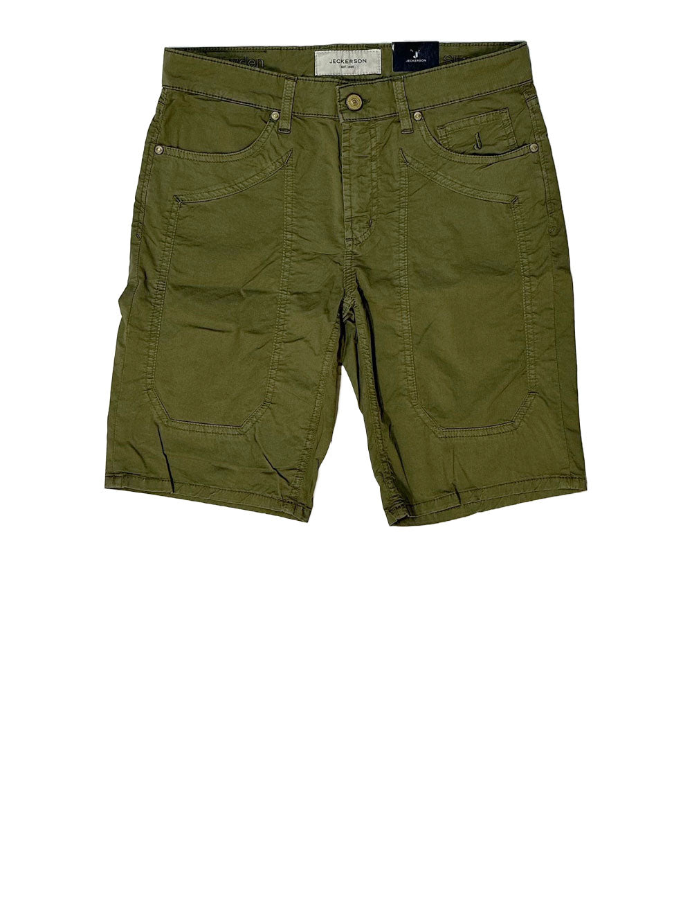 Bermuda Casual Jeckerson Jayden Slim da Uomo - Verde