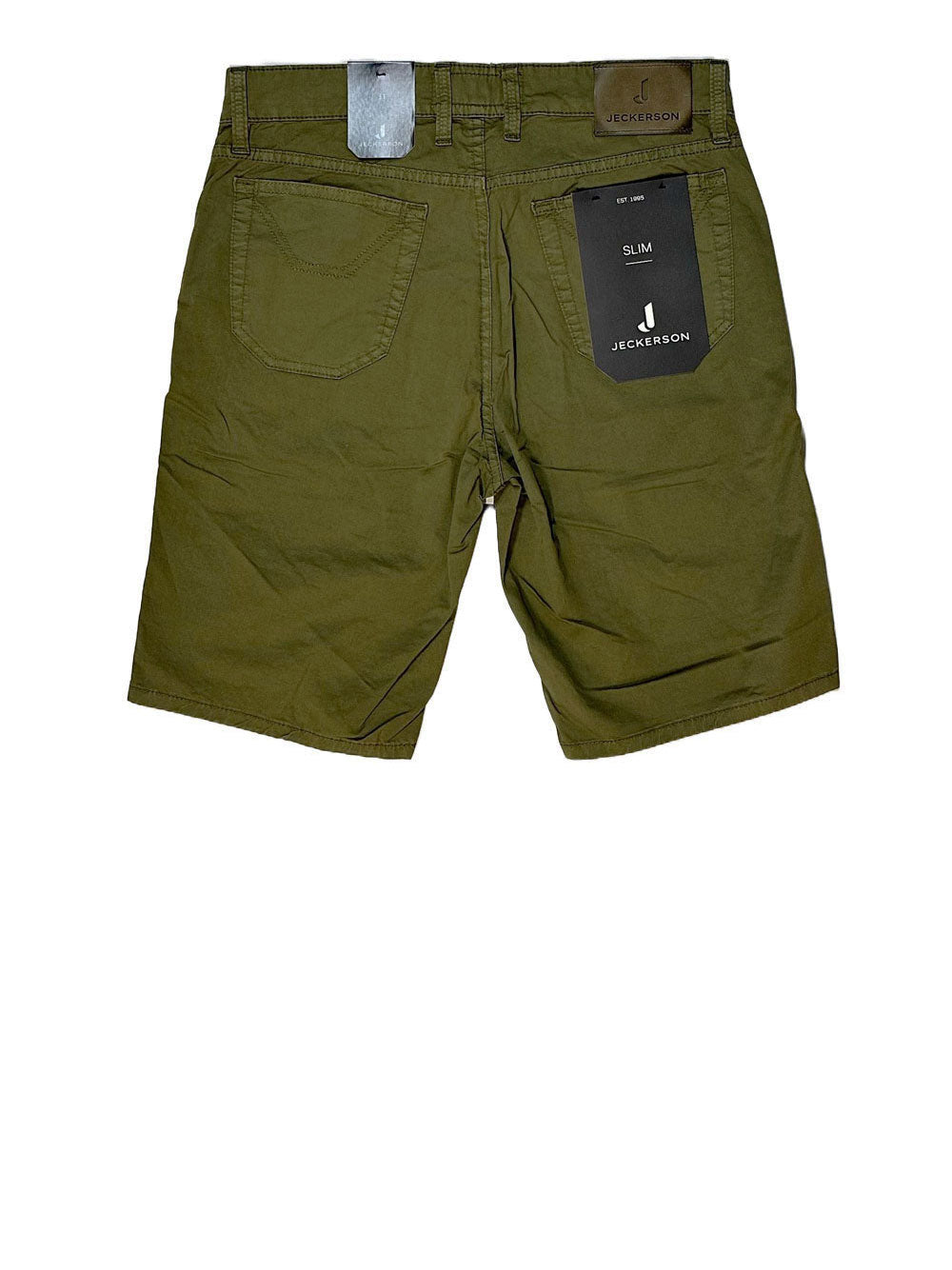 Bermuda Casual Jeckerson Jayden Slim da Uomo - Verde