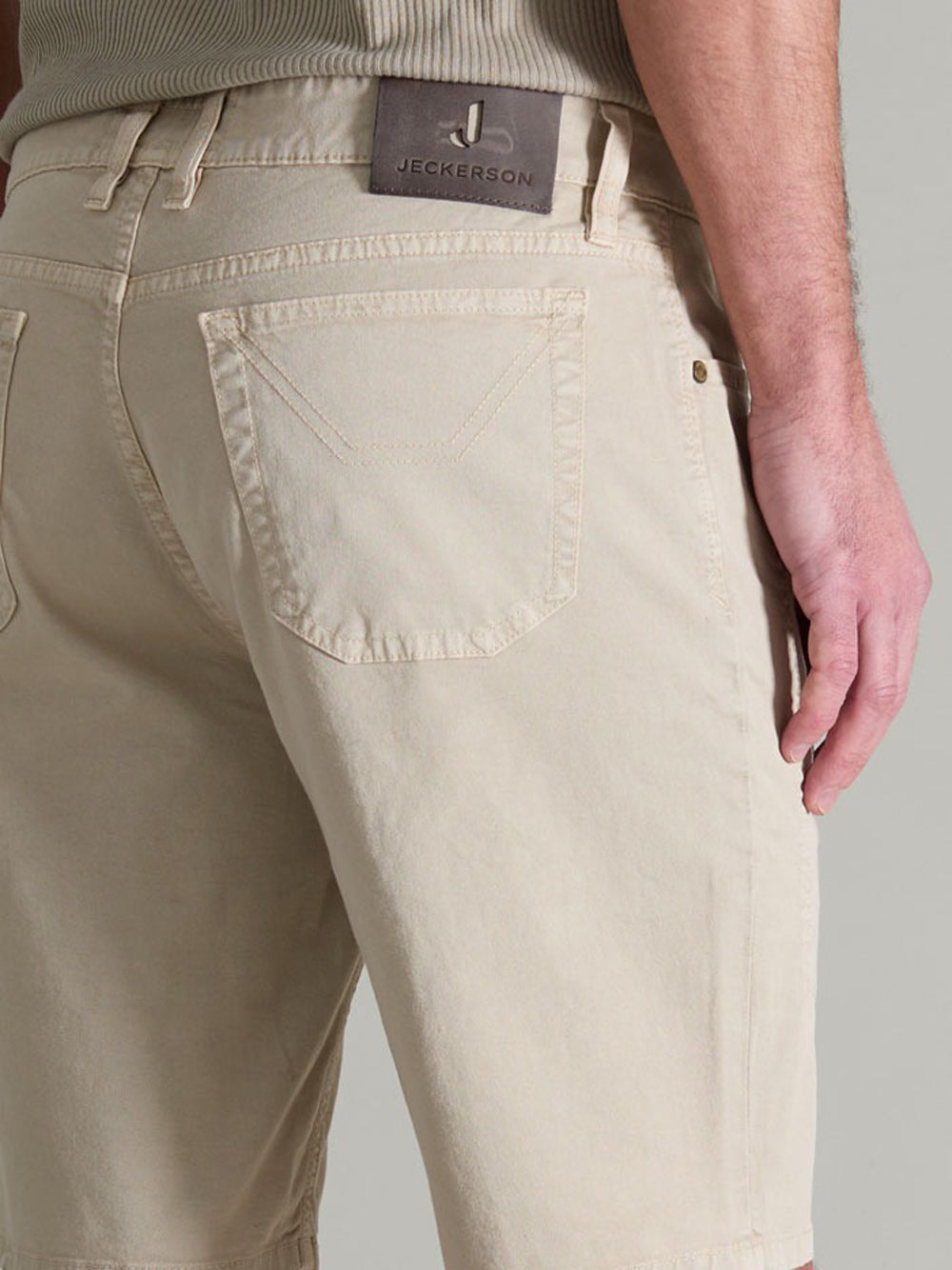 Bermuda Casual Jeckerson Jayden da Uomo - Beige
