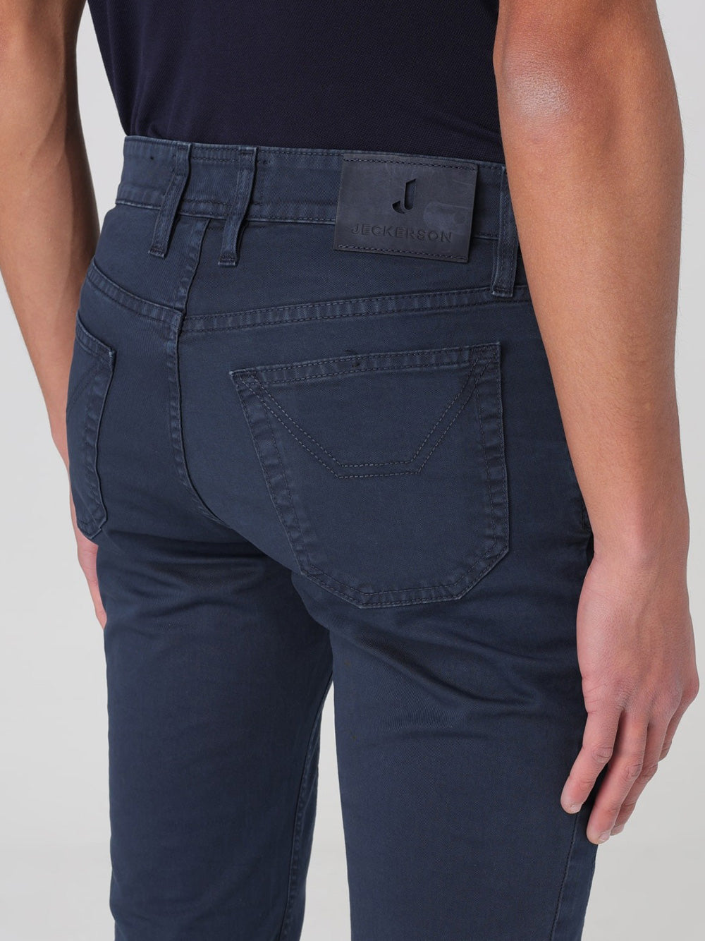 Jeckerson Pantalone 5 Tasche  Uomo Mod. PA100-JAMES GABA012 4002 Blu