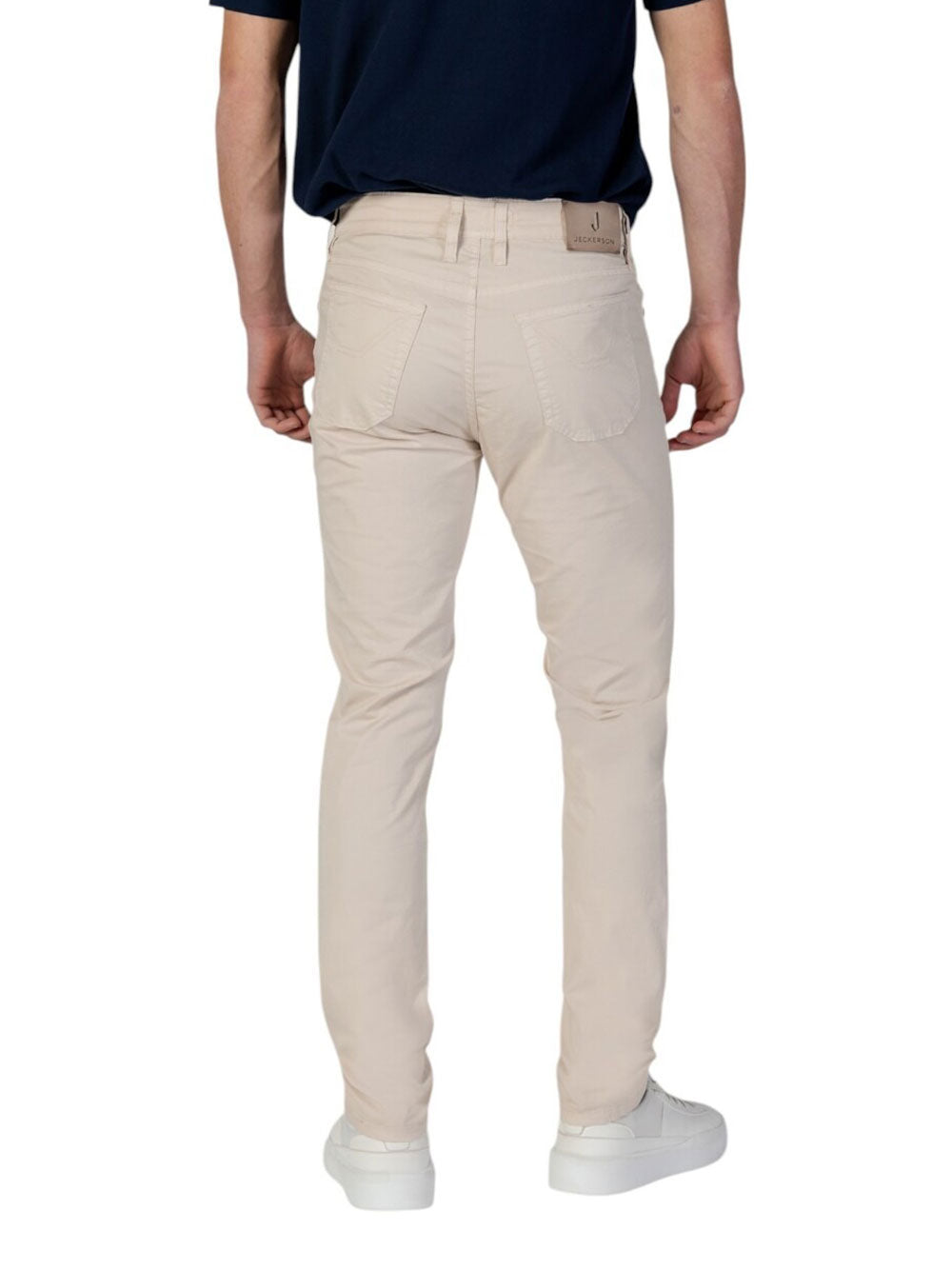 Jeckerson Pantalone 5 Tasche Uomo Mod. PA100-JAMES GABA012 7054 Beige