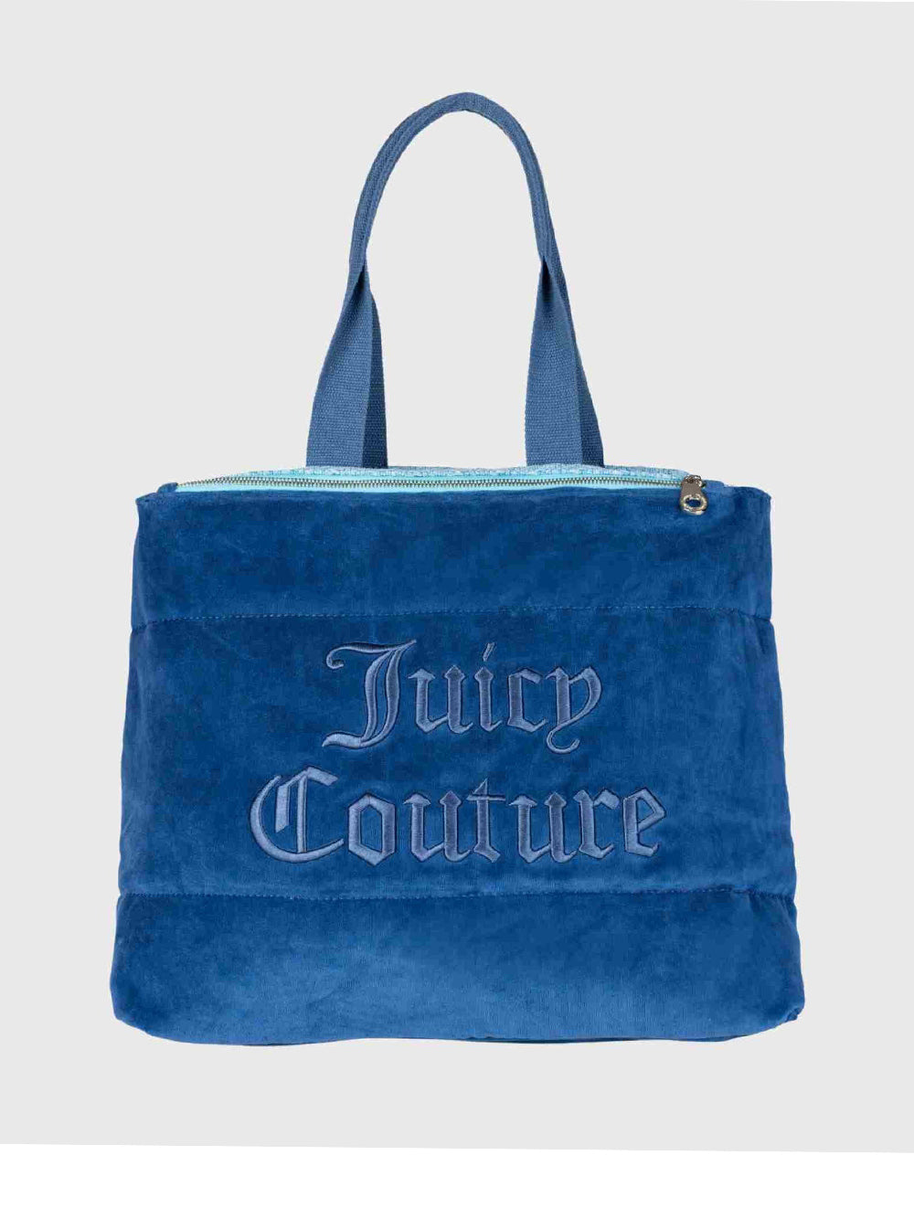 Borsa Shopper Juicy Couture Daisy Cotton Woven da Donna - Blu
