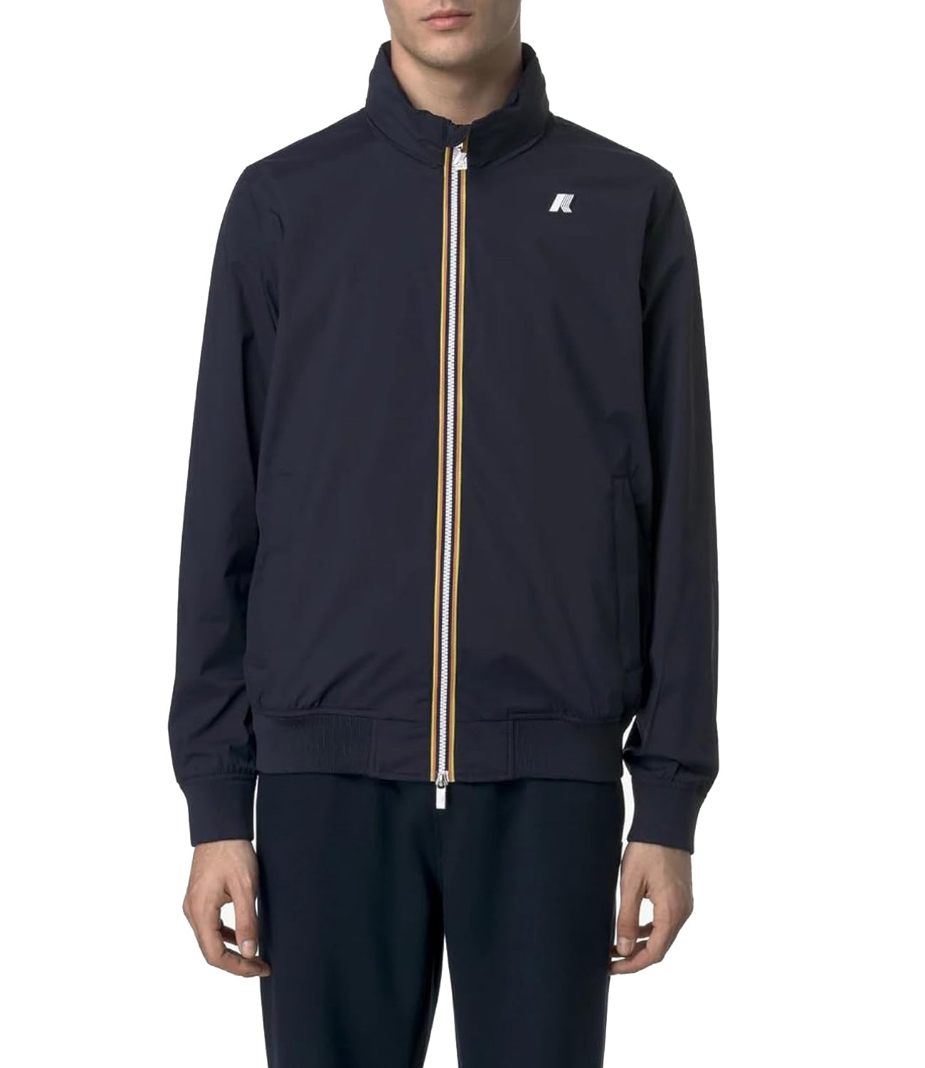 K-Way Giubotto Amaury Stretch Nylon Jersey Uomo Mod. K3123VW AMAURY STRETCH NYLON JERSEY K89 Blue depth Blu