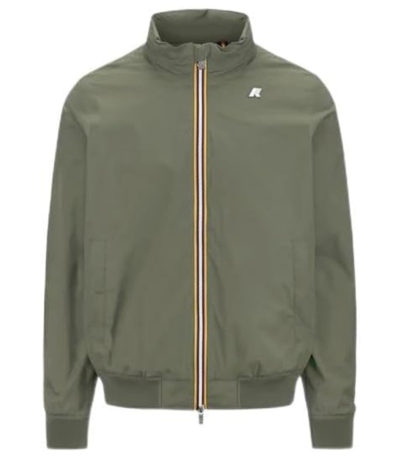 K-Way Giubotto Amaury Stretch Nylon Jersey Uomo Mod. K3123VW AMAURY STRETCH NYLON JERSEY V15 Green Lichen