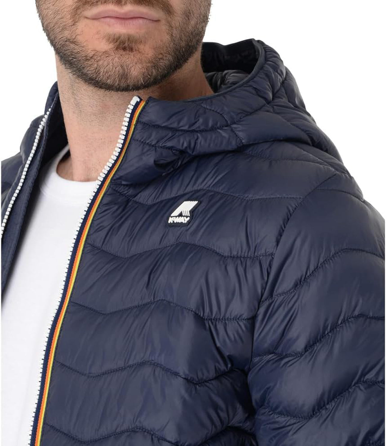 K-Way Giubotto Jack Quilted Warm Uomo Mod. K6121HW JACK QUILTED WARM K89 Blue depth Blu