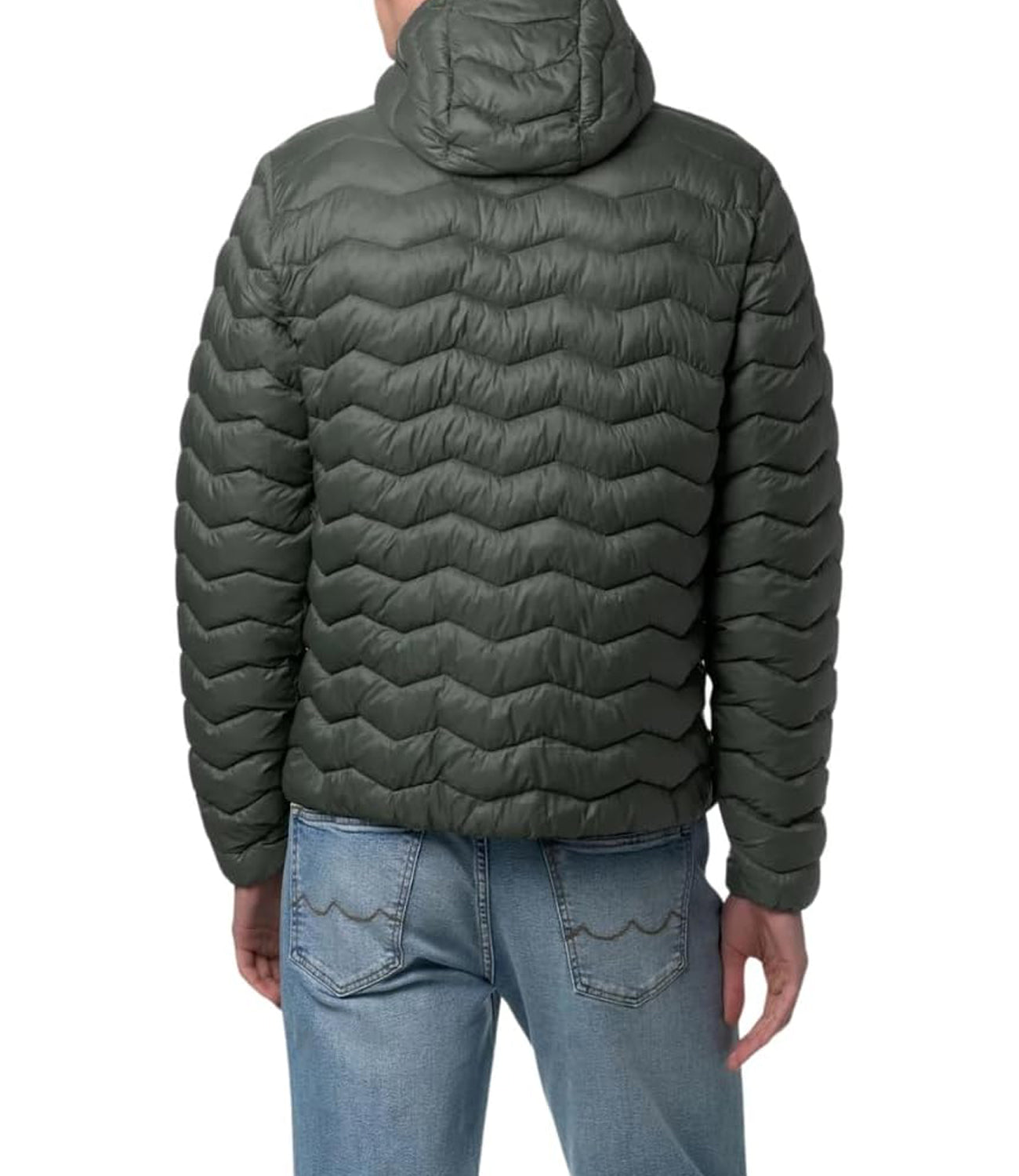 K-Way Giubotto Jack Quilted Warm Uomo Mod. K6121HW JACK QUILTED WARM WMR Green Blackish