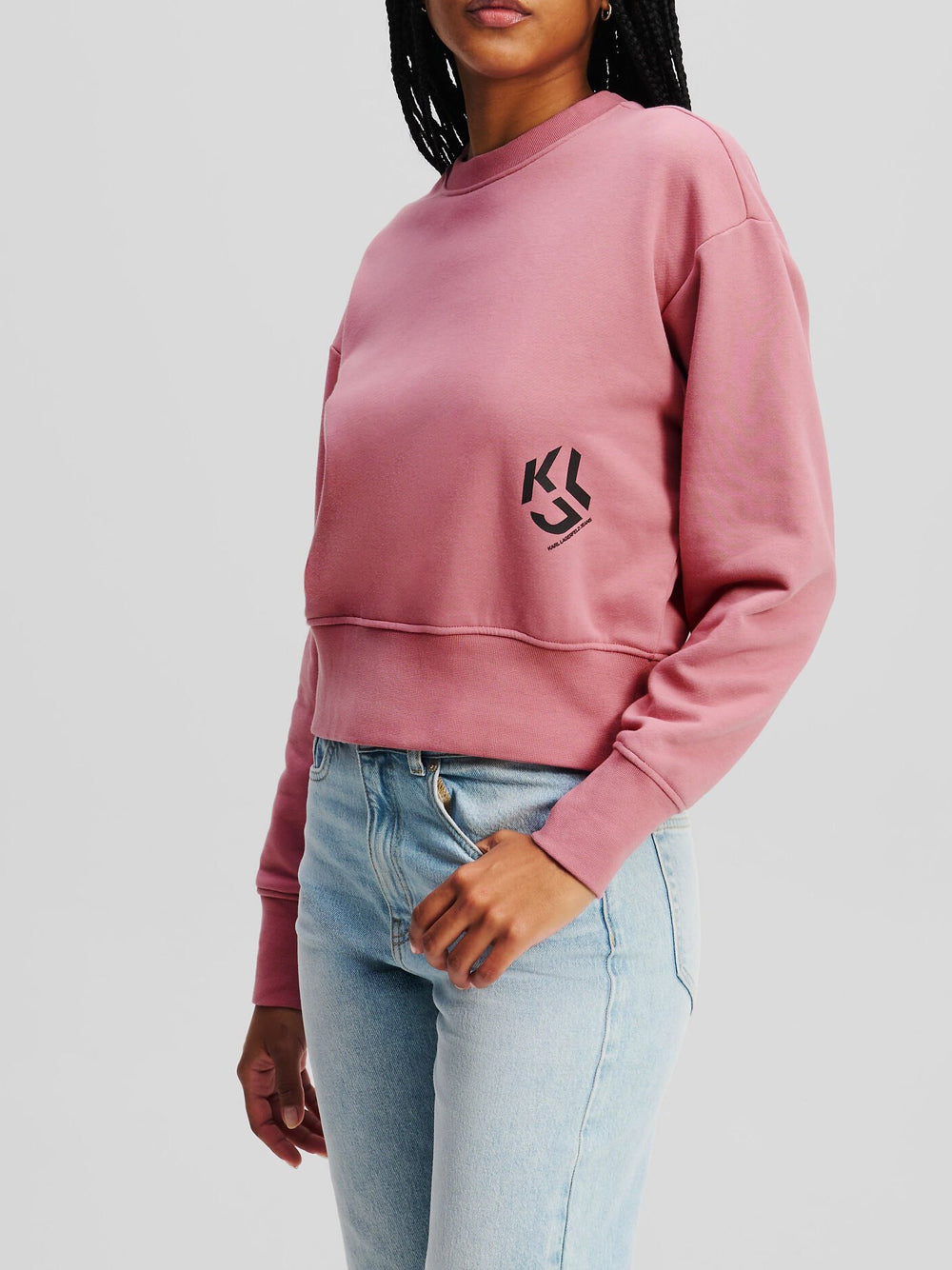 Felpa Karl Lagerfeld da Donna - Rosa