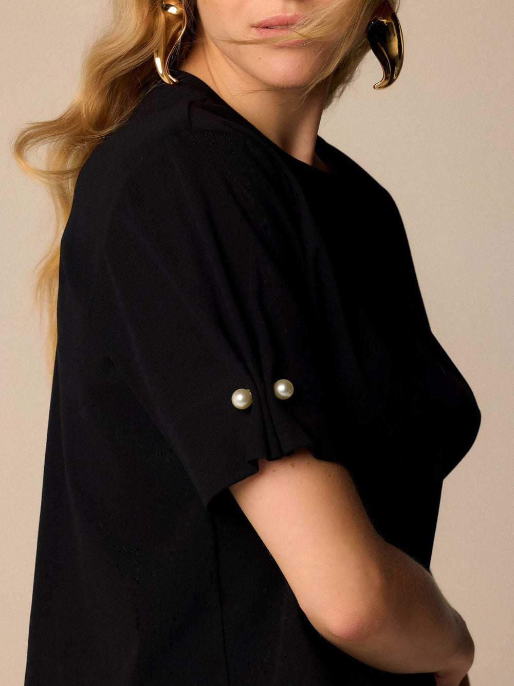 T-shirt Kocca Filipa da Donna - Nero