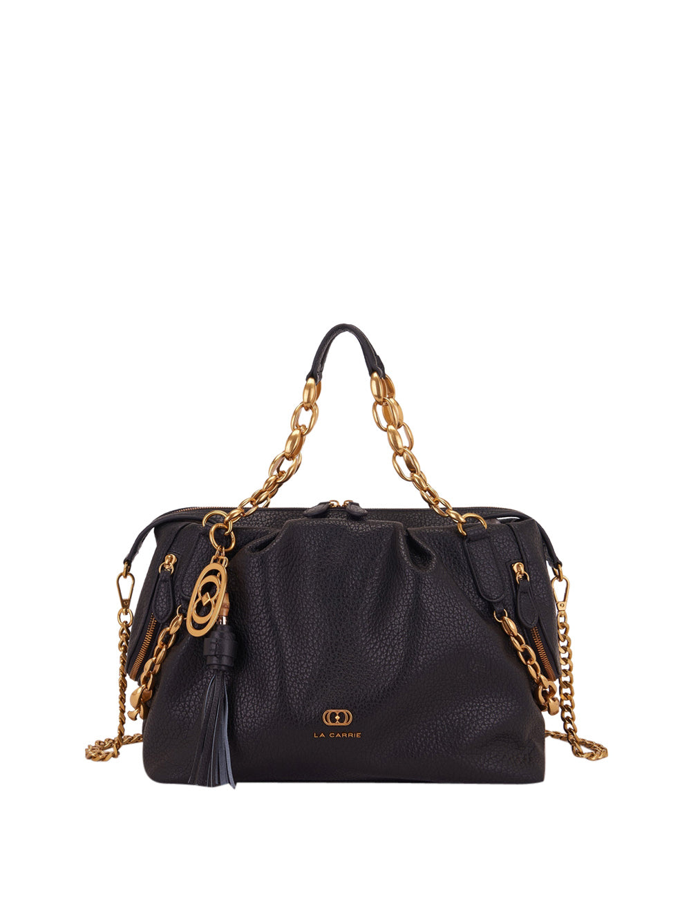 Borsa Shopper La Carrie Screaming Bell Cris da Donna - Nero