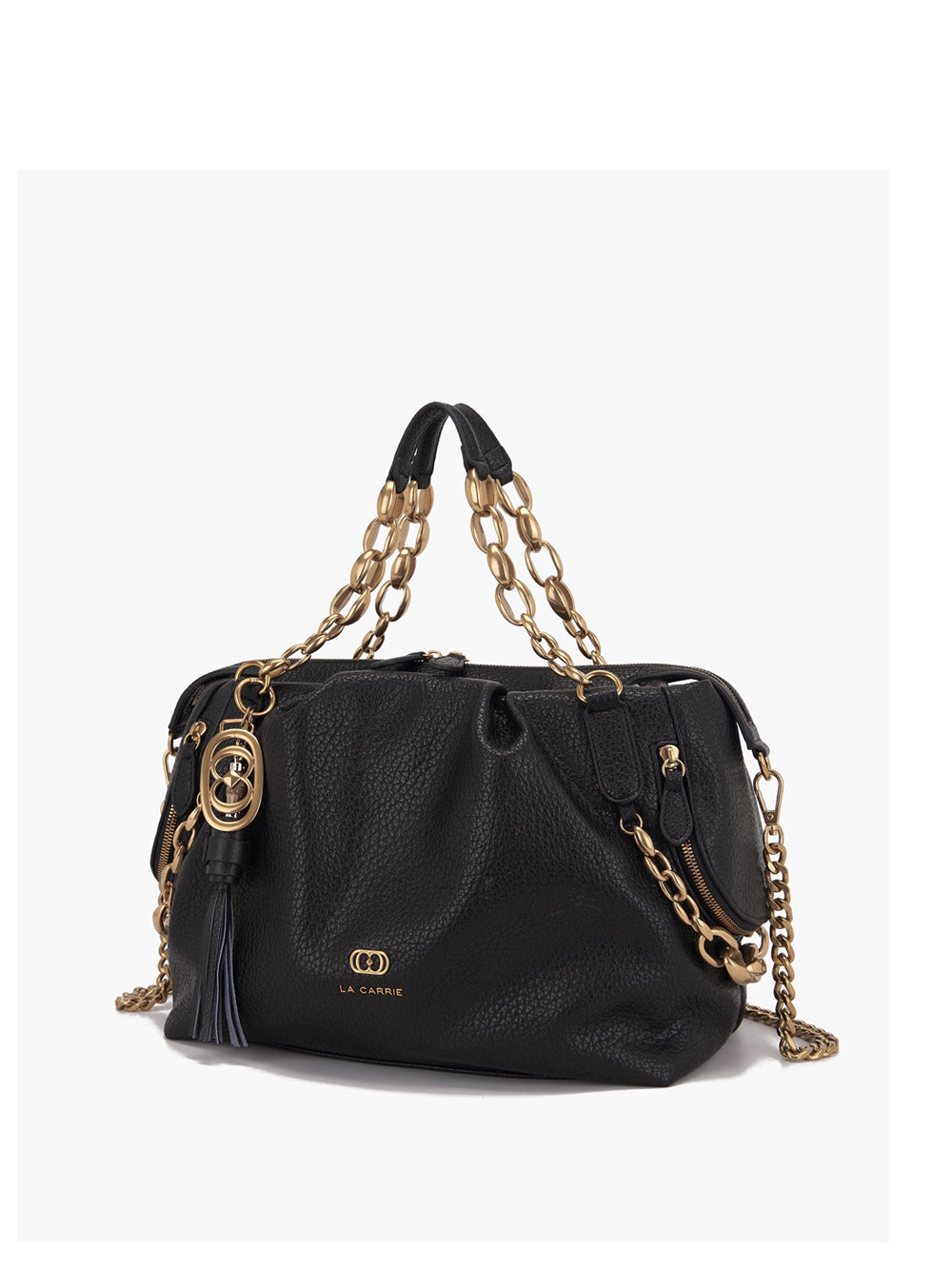 Borsa Shopper La Carrie Screaming Bell Cris da Donna - Nero