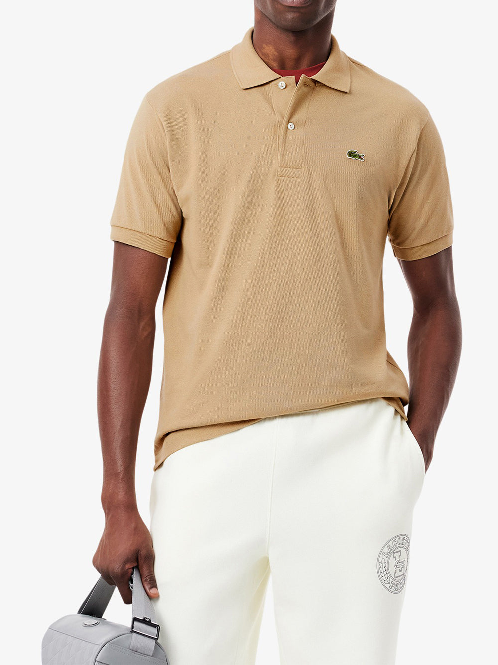 Polo Lacoste da Uomo - Beige