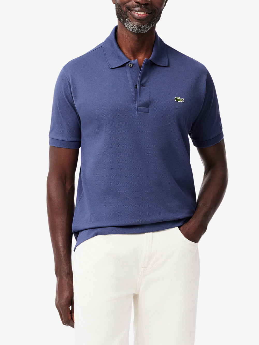 Polo Lacoste L.12.12 da Uomo - Blu