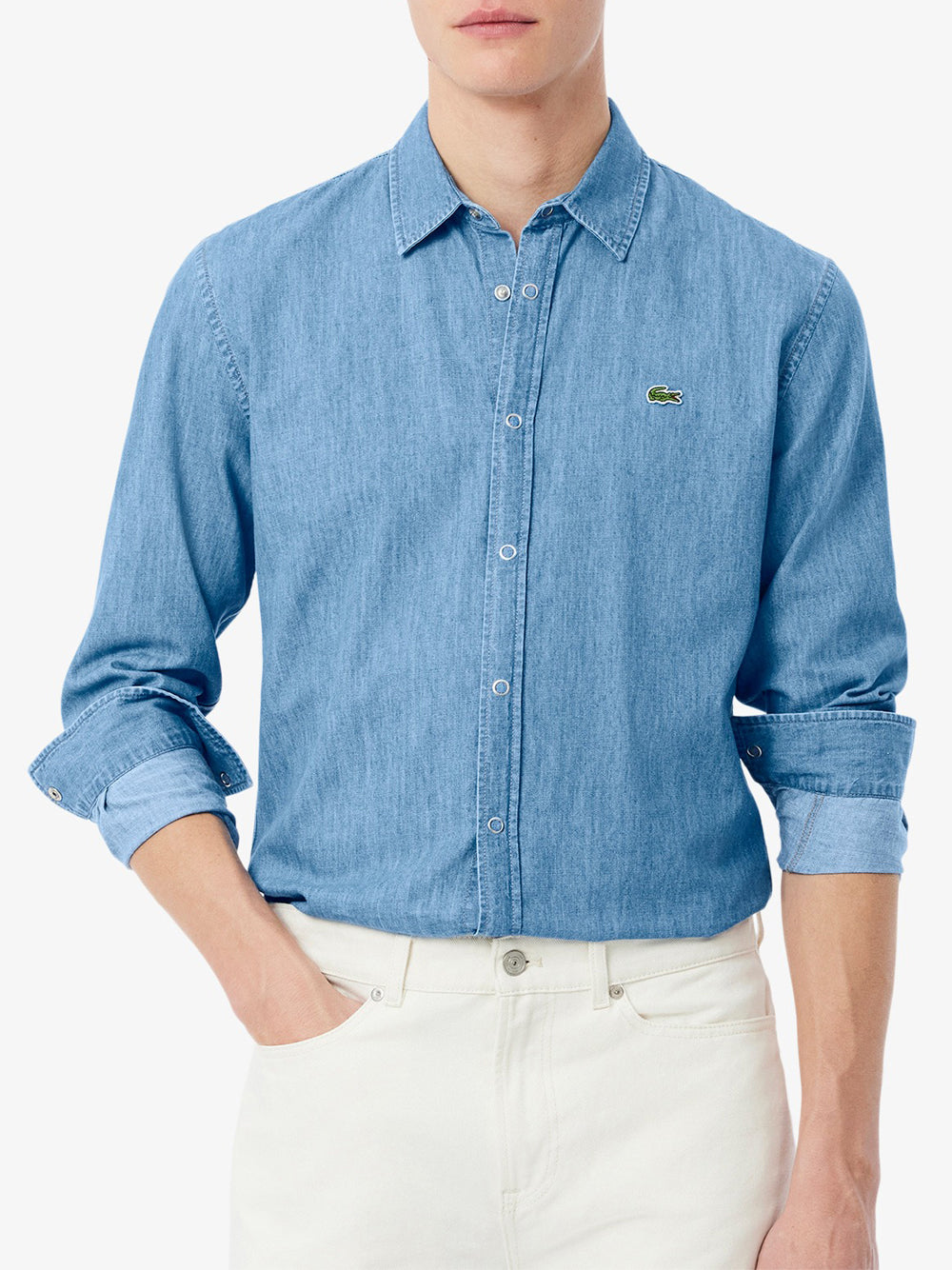 Camicia Jeans Lacoste da Uomo - Denim