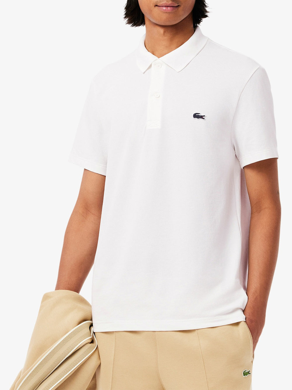 Polo Lacoste da Uomo - Bianco