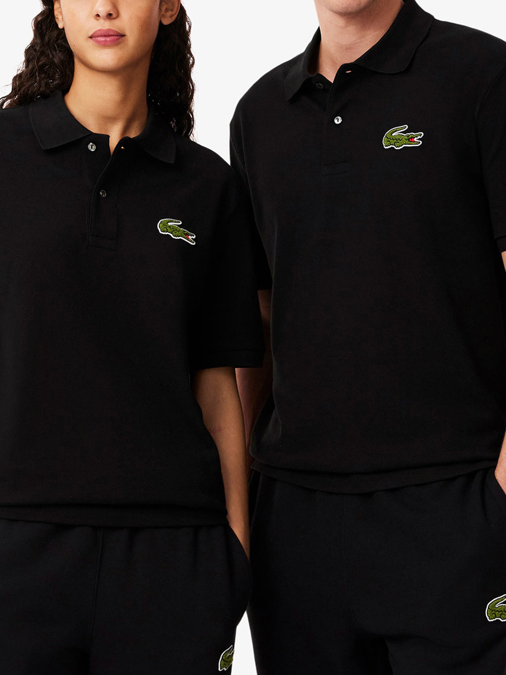 Polo Lacoste da Uomo - Nero