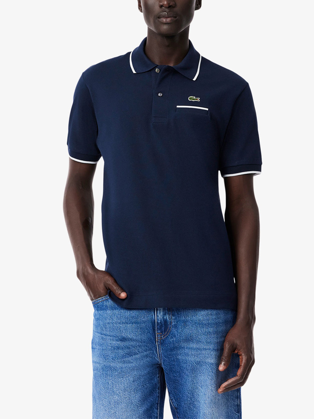 Polo Lacoste da Uomo - Blu