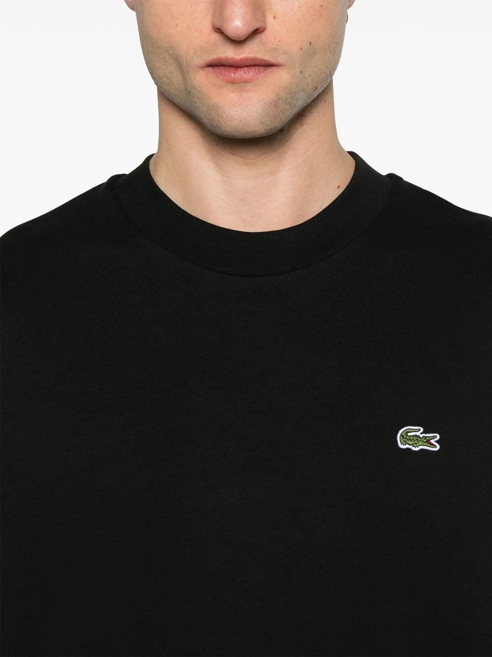Felpa Lacoste da Uomo - Nero