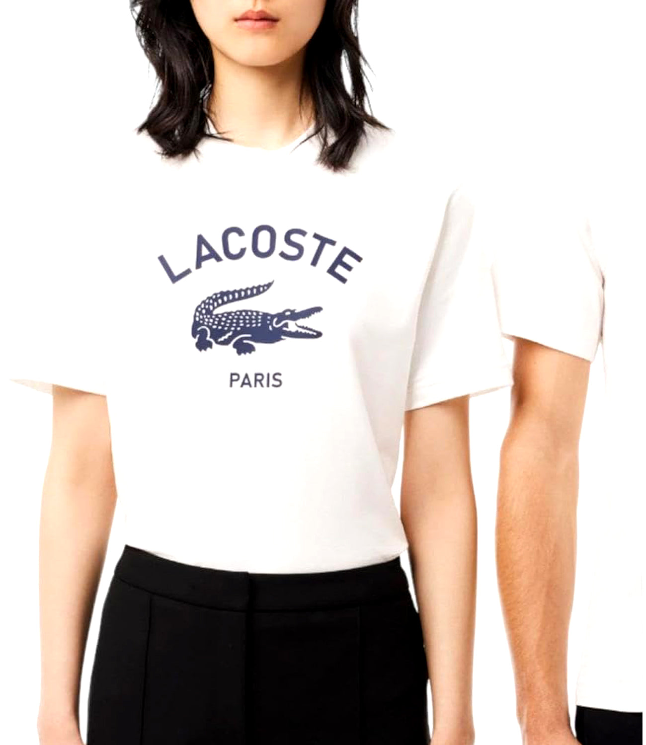 Lacoste T-shirt Uomo Mod. TH2733 70V Panna Avorio