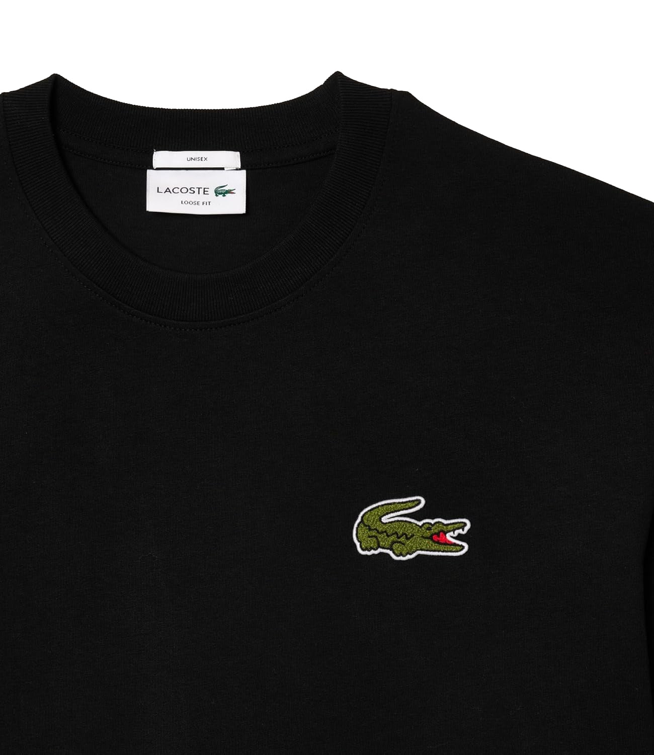 Lacoste T-shirt UNISEX Mod. TH2745 031 Nero