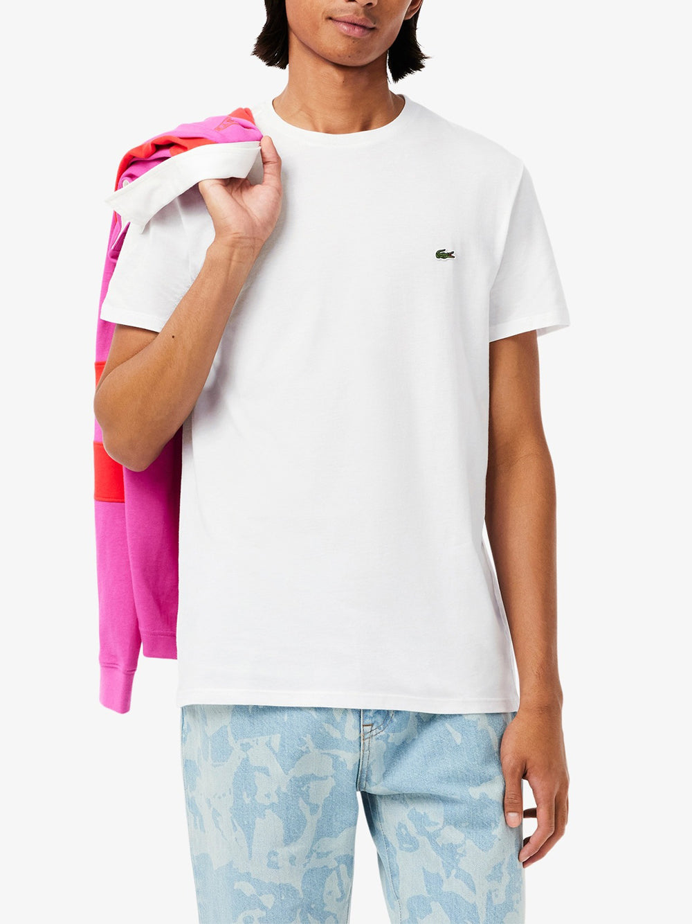 T-shirt Lacoste da Uomo - Bianco