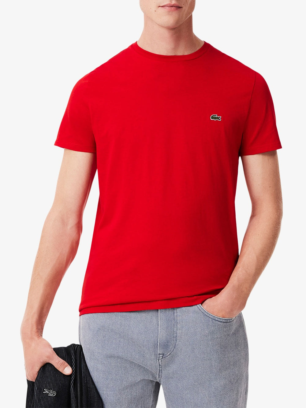 T-shirt Lacoste da Uomo - Rosso