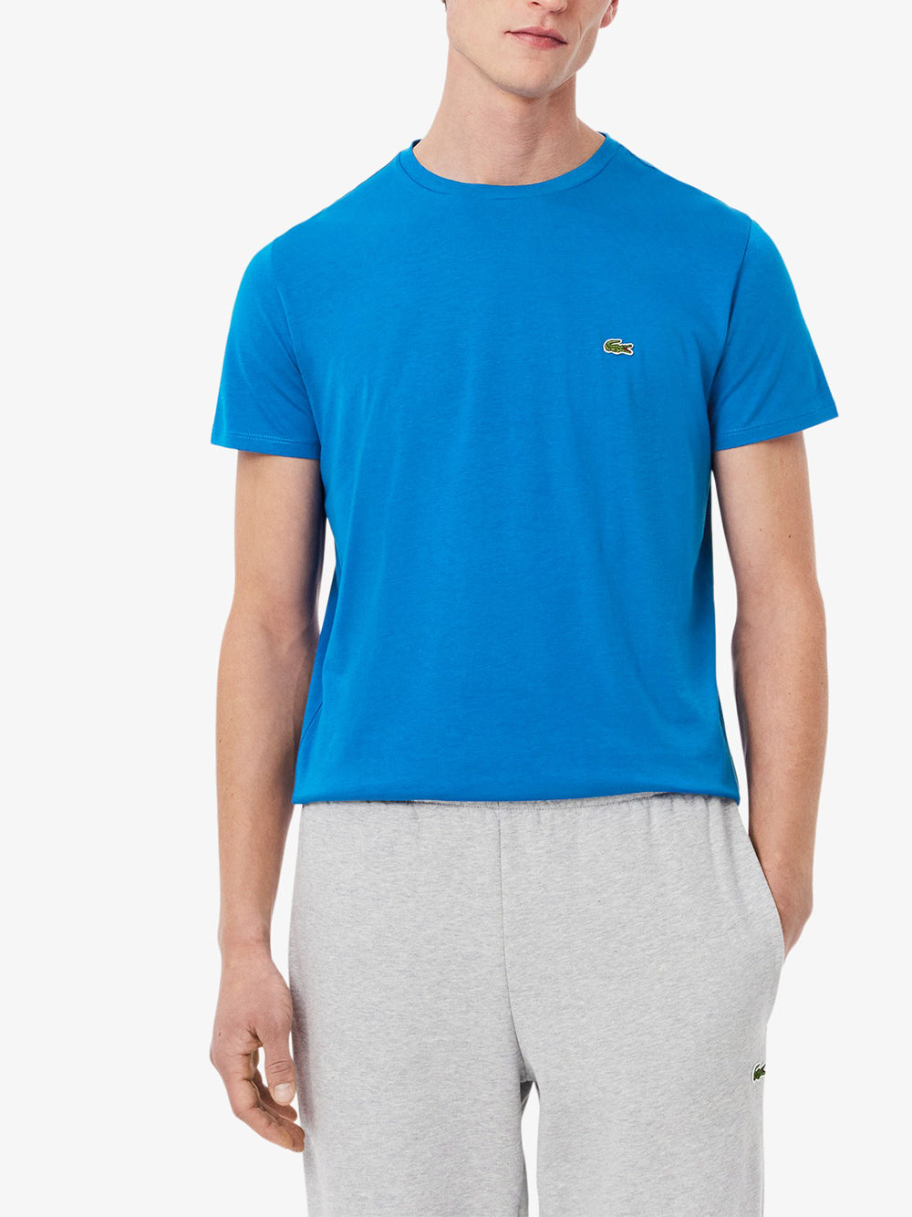 T-shirt Lacoste da Uomo - Celeste