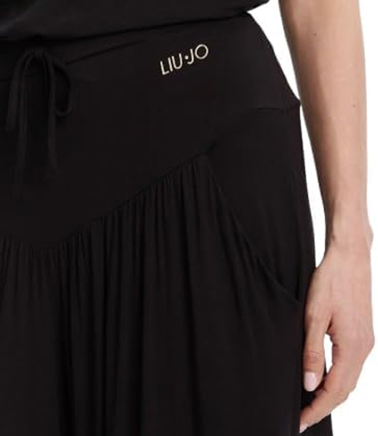 Liu Jo Liu Jo Pantalone Ecs Pant.Jersey Largo Donna Mod. VA5039 JS360 22222 Nero