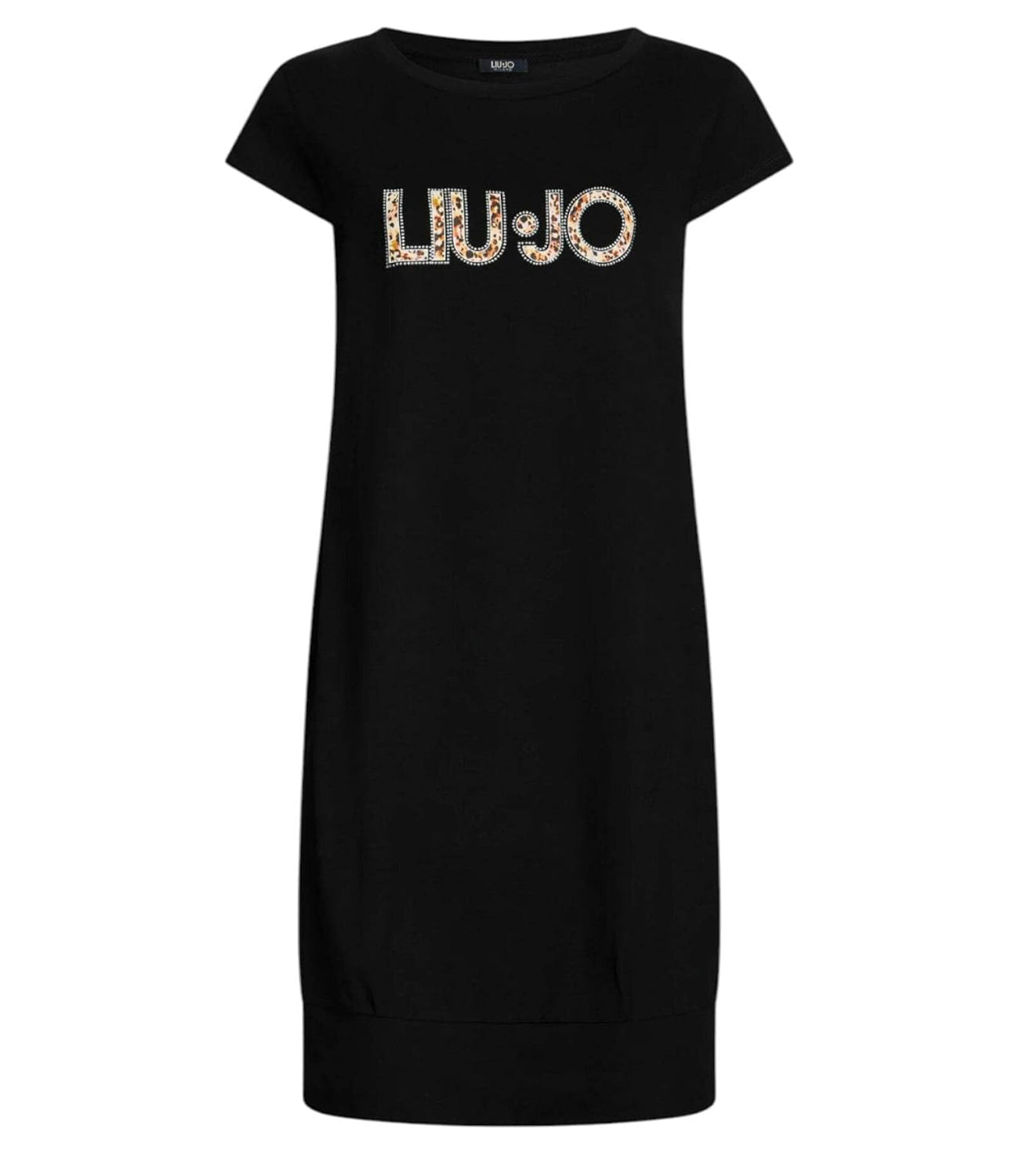 Liu Jo Liu Jo Abito Ecs Abito Jersey T.Unita Donna Mod. VA5194 JS003 M9330 Nero/Anim.Rouge