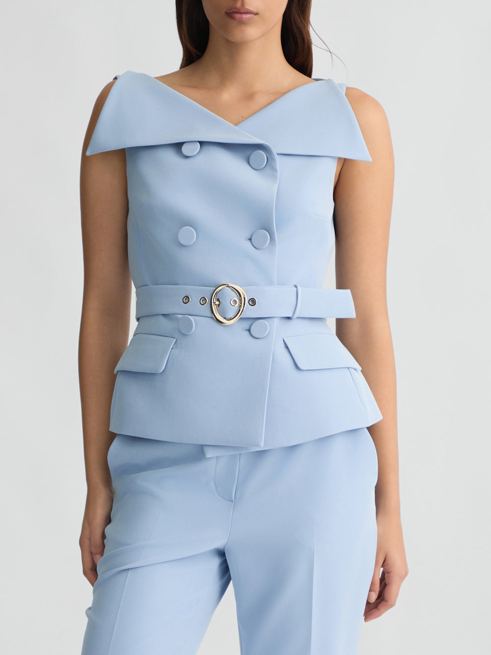 Gilet Liu Jo da Donna - Celeste
