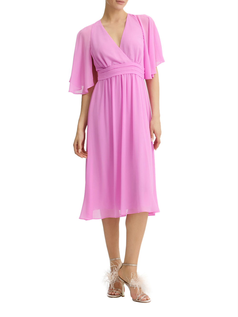 Vestito Midi Liu Jo da Donna - Fuxia Fucsia