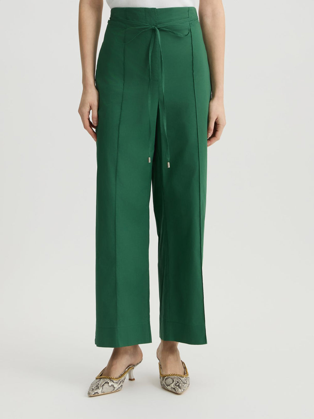 Pantalone Palazzo Liu Jo da Donna - Verde