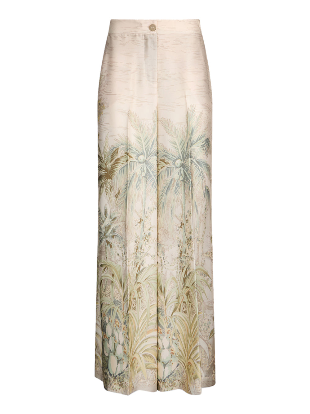 Pantalone Palazzo Liu Jo da Donna - Floreale Multicolore