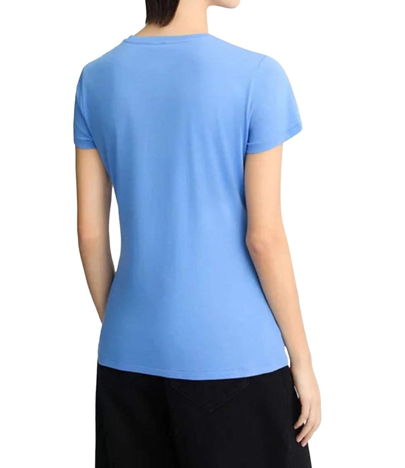 Liu Jo Liu Jo T-shirt Ecs T-Shirt Moda M/C Donna Mod. WA5143 JS923 M9442 Blu Bonnet Roun.Liuj