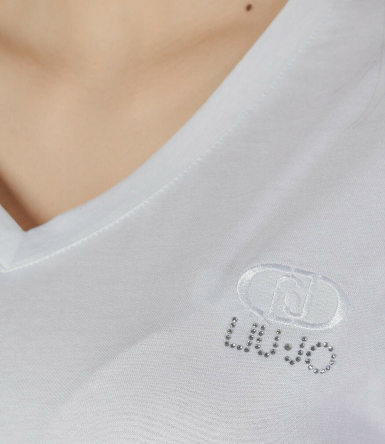 Liu Jo Liu Jo T-shirt Moda Maniche Corte Donna Mod. WA5154 J6308 M9541 B.Ott/Pais.Terracott