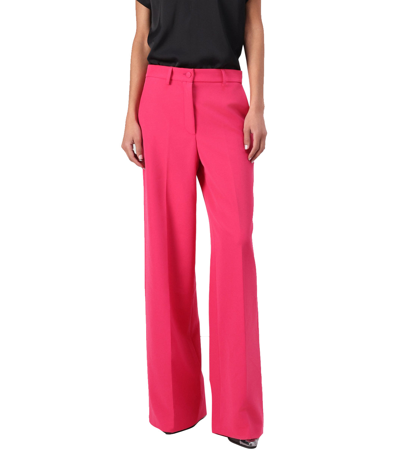Liu Jo Liu Jo Pantalone Ecs Palazzo H.W. Donna Mod. WA5369 TS896 81950 Rebel Rose