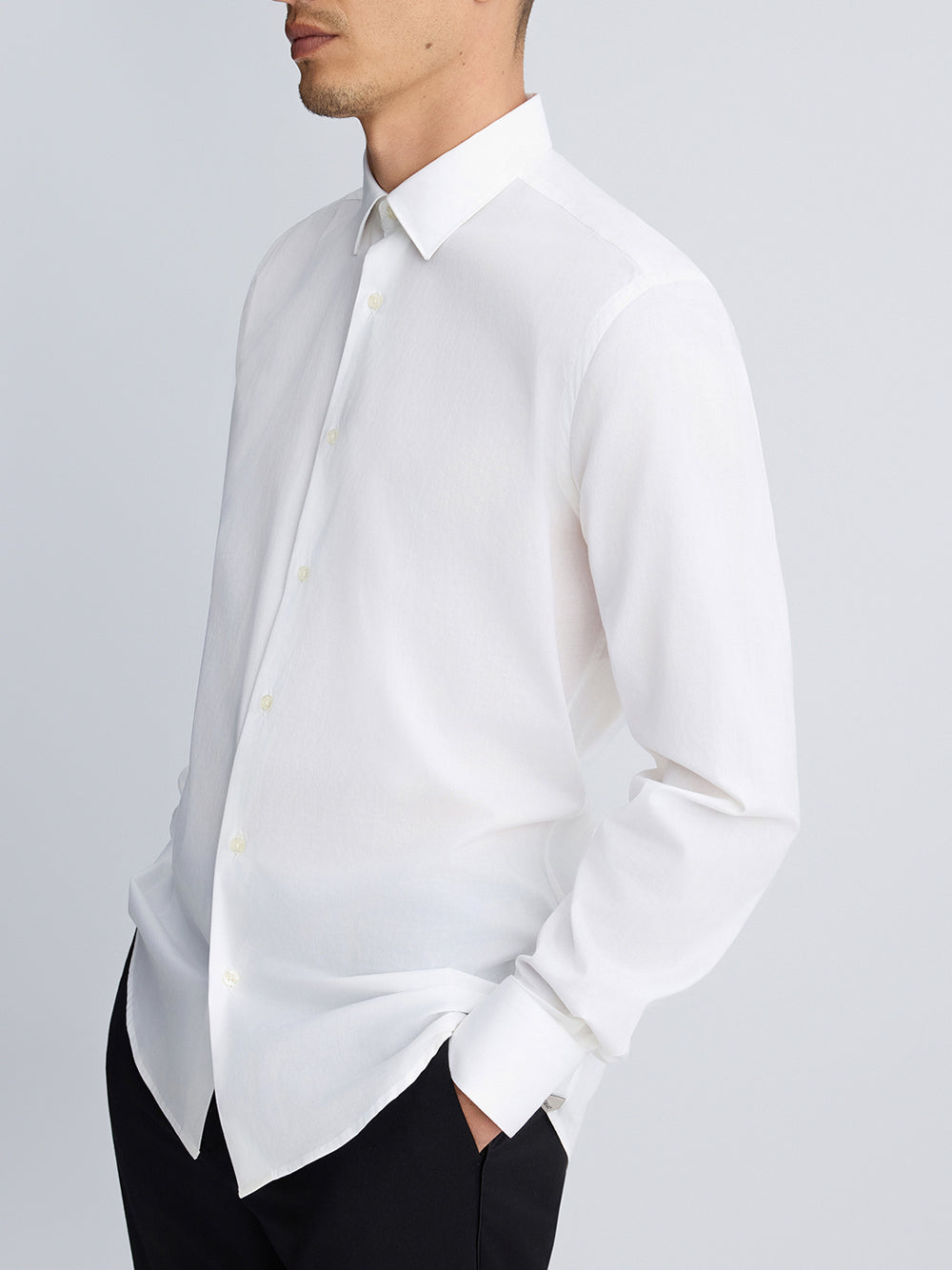 Camicia Classica Liu Jo da Uomo - Bianco