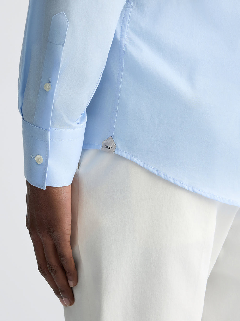 Camicia Classica Liu Jo da Uomo - Celeste