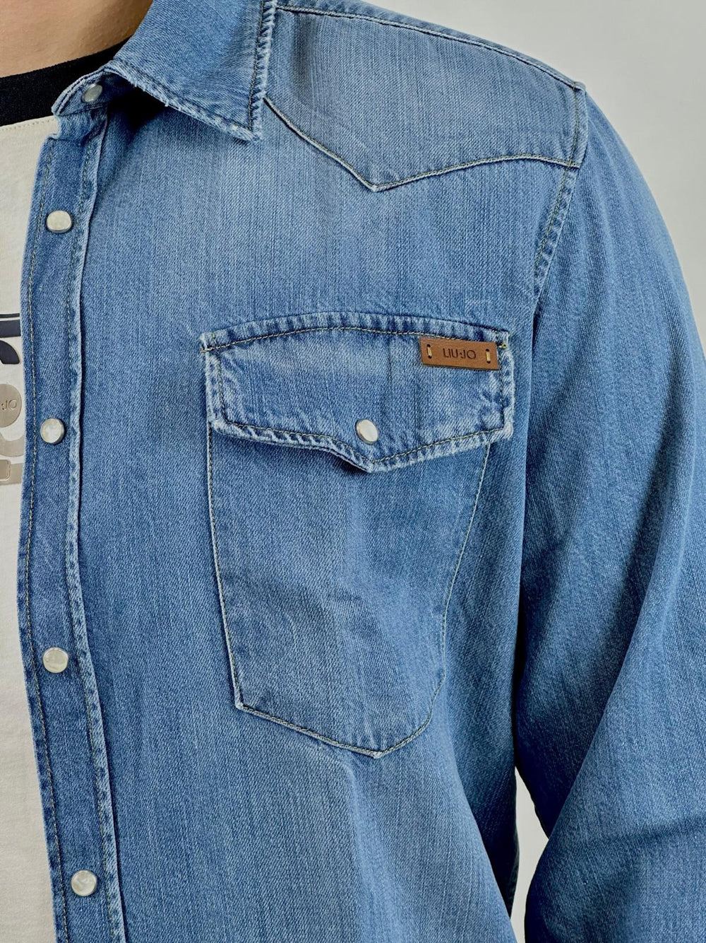Camicia Jeans Liu Jo da Uomo - Denim