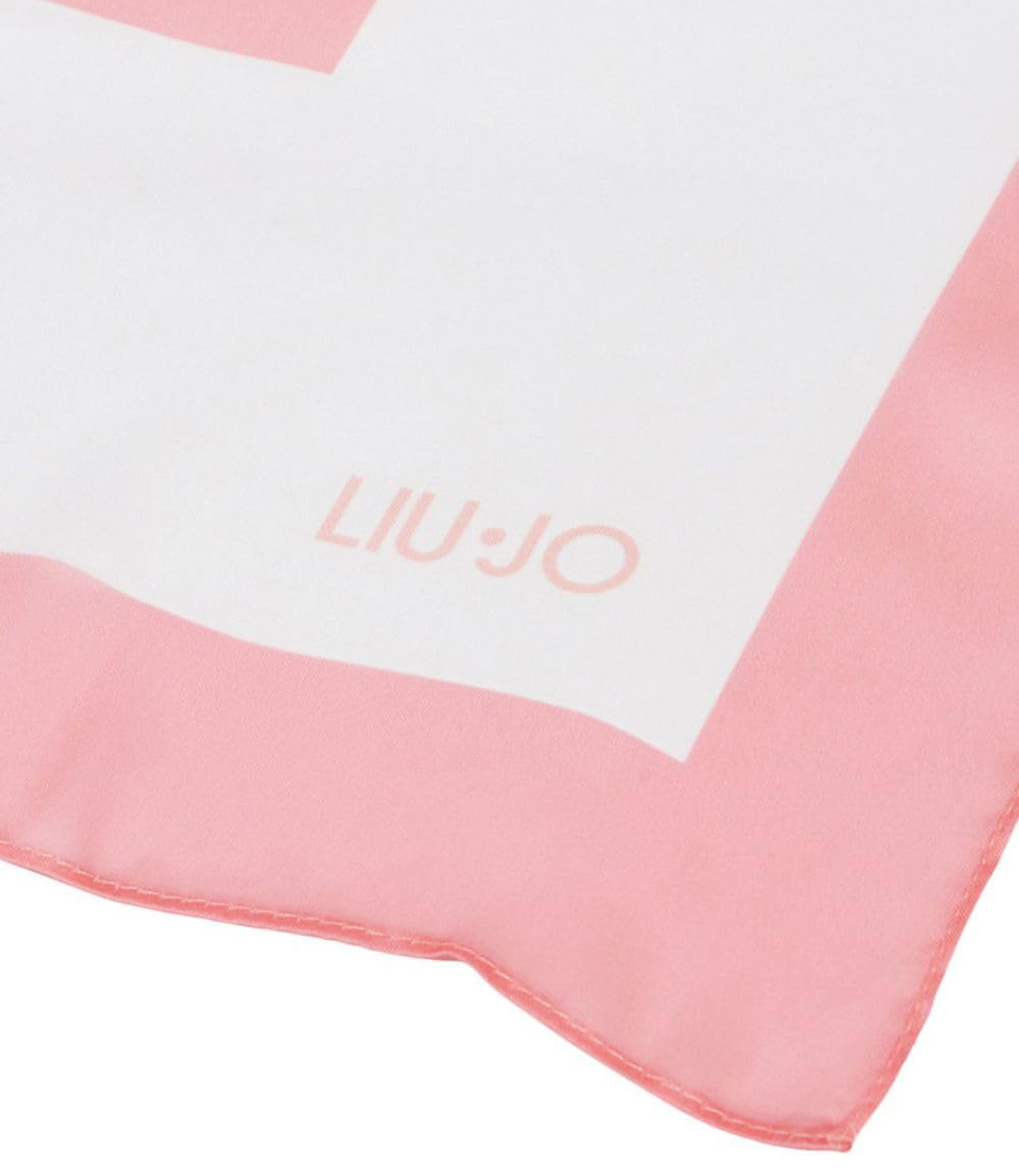 Liu Jo Liu Jo Foulard Ecs Foulard Flower Logo 90X90 Donna Mod. 2A5039 T0300 X0666 Cloudy Coral