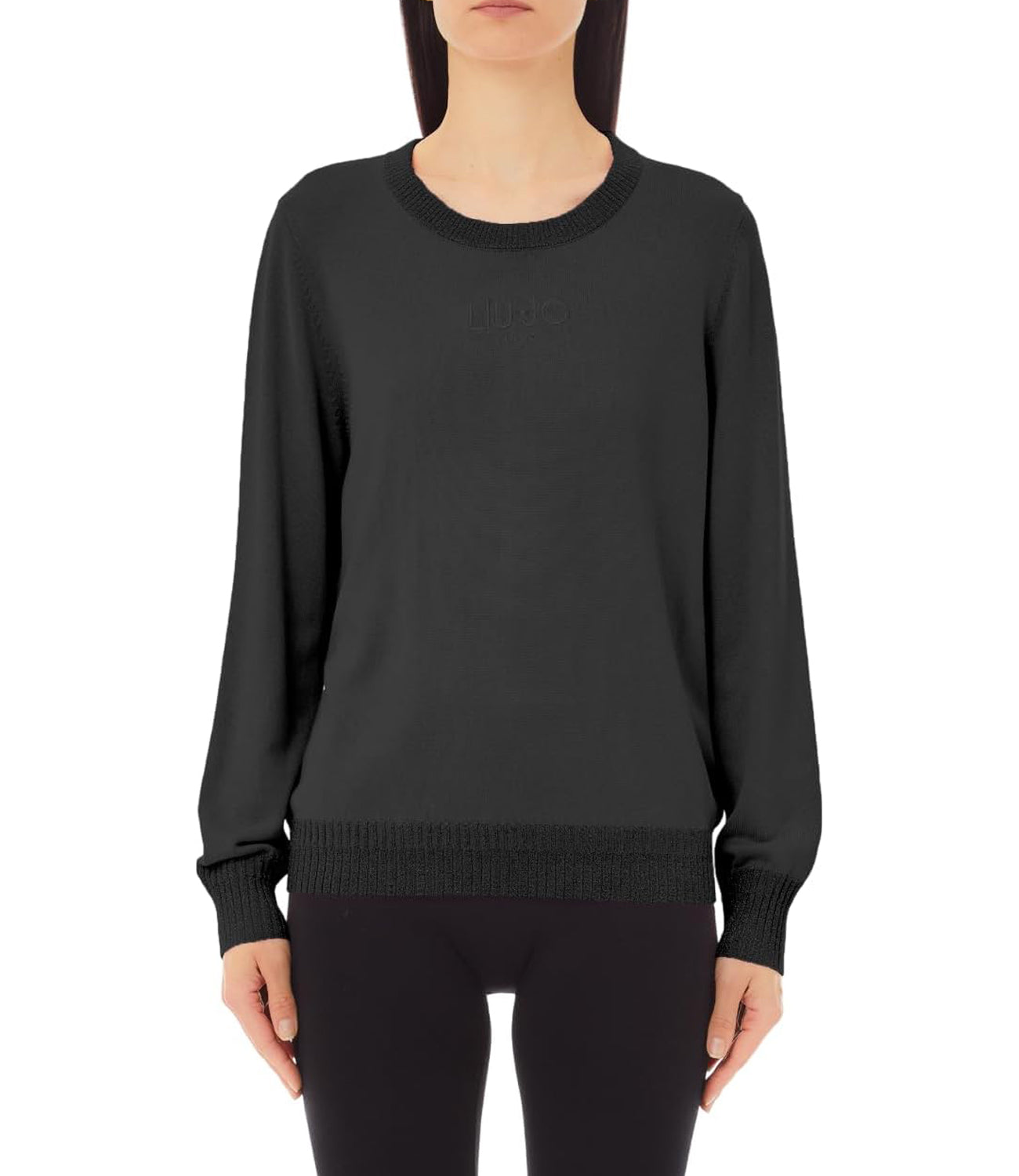 Liu Jo Liu Jo Maglia Ecs Maglia Chiusa Manica Lunga Donna Mod. TA5060 MS49I 93922 Nuit Noir