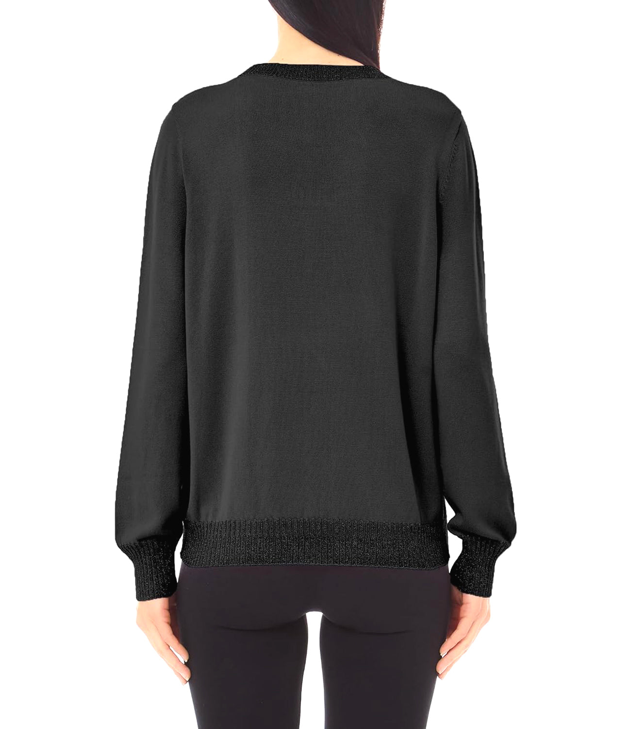 Liu Jo Liu Jo Maglia Ecs Maglia Chiusa Manica Lunga Donna Mod. TA5060 MS49I 93922 Nuit Noir