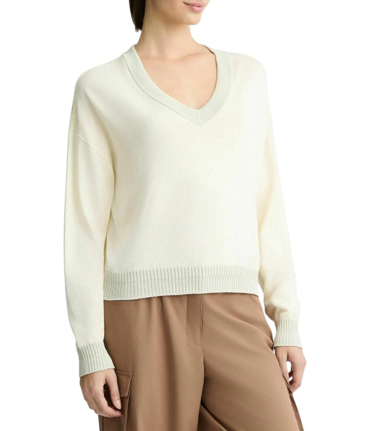 Liu Jo Liu Jo Maglia Ecs Maglia Chiusa Maniche Corte Donna Mod. TA5062 MS49I 10105 White Milk