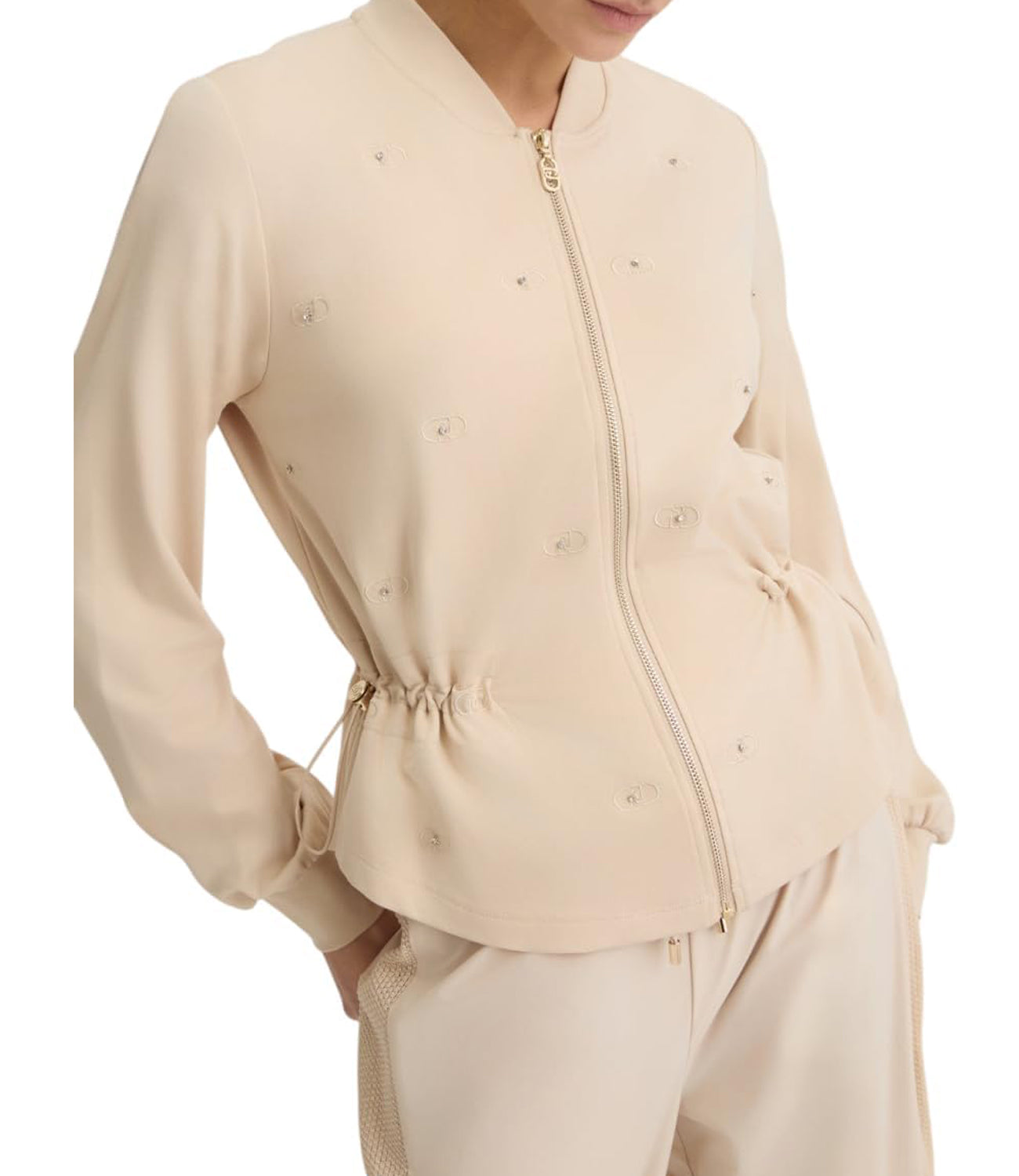 Liu Jo Liu Jo Felpa Felpa Aperta Donna Mod. TA5190 J5942 41209 Natural Beige