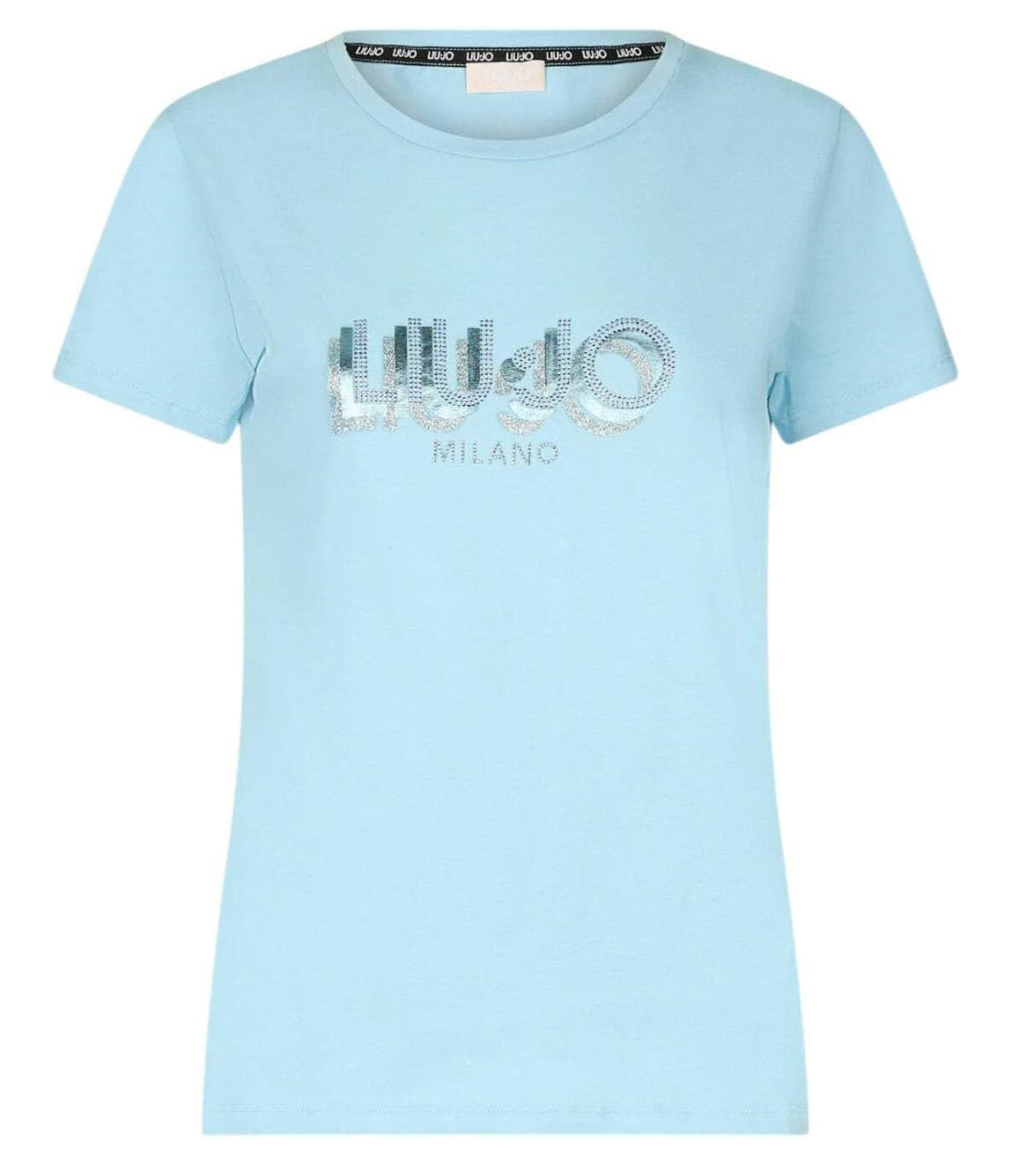 Liu Jo Liu Jo T-shirt Ecs T-Shirt Moda Manica Corta Donna Mod. TA5214 JS003 M9123 Crystal Blue Liujo