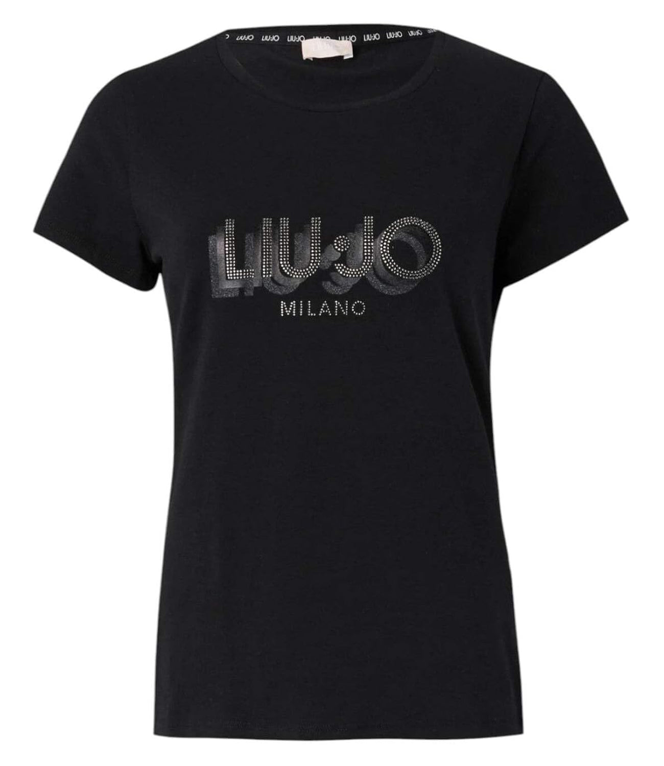 Liu Jo Liu Jo T-shirt Ecs T-Shirt Moda Manica Corta Donna Mod. TA5214 JS003 M9509 Nuit Noir/Liujo