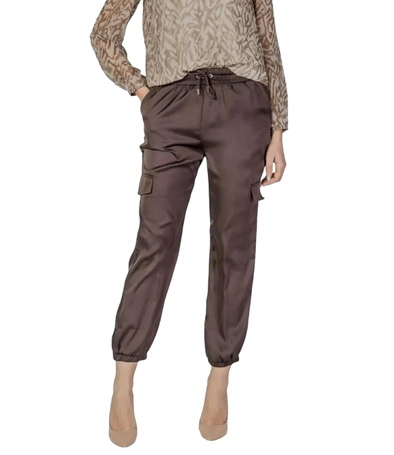 Liu Jo Liu Jo Pantalone Ecs Pant.Ts Tpotf Lungo Donna Mod. TA5293 TS964 91016 Moro Marrone